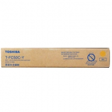 东芝（TOSHIBA）T-FC50C-Y 黄色高容碳粉 570g（适用e-STUDIO 2555 3055 3555 5055）