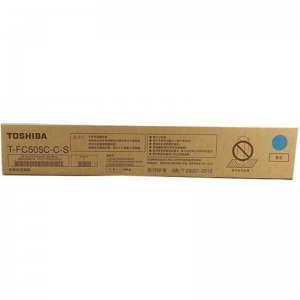 东芝（TOSHIBA）T-FC505C-C-S 青色低容碳粉 70g（适用e-STUDIO 2000AC 2500AC 2505AC 3005AC 3505AC 4505AC 5005AC）