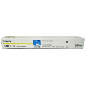 佳能（Canon）NPG-52Y 黄色墨粉（适用C2020 2025）