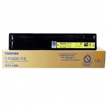东芝（TOSHIBA）T-FC50C-Y-S 黄色低容碳粉 70g（适用e-STUDIO 2555 3055 3555 5055）