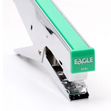 益而高（EaGLE）828L 手握式订书机/订书器（24/6 26/6书针）大号 12页 颜色随机