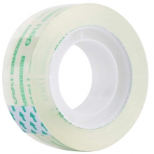 得力（deli）30065 透明文具胶带 18mm*30y 8卷/筒