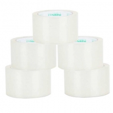 得力（deli）33178 透明封箱胶带 60mm*60m 5卷/筒