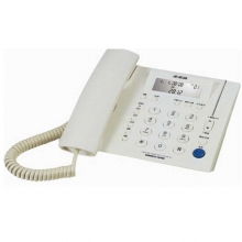 步步高（BBK）HCD113 欧式固定电话机座机 一键存拨/免电池/vip号码 白色
