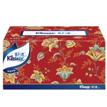 舒洁（Kleenex）2312-03 经典丝滑系列盒装面巾纸/抽纸 200抽 3盒*10提/箱