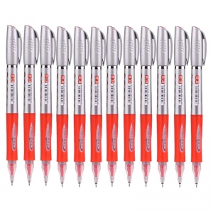 晨光（M&G）GP1530 大容量中性笔/签字笔/水笔（替芯MG-1530） 0.5mm 红色 12支/盒