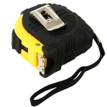 得力（deli）8208 全包胶带锁定钢卷尺/测量尺 5m