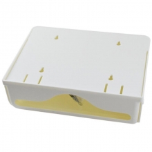 白云（BAIYUN）AF10503 方形擦手纸盒/擦手纸箱/擦手纸架纸巾架 白色