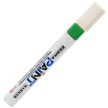斑马（ZEBRA）MOP-200M PAINT 油漆笔/补漆笔/记号笔/签名签到笔（绿色）