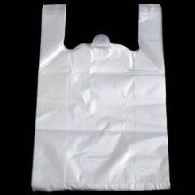 国产 塑料袋/垃圾袋/手提袋/背心袋 25*36cm（白色）普厚型 100个/包