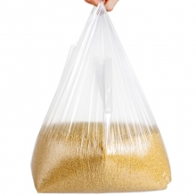国产 塑料袋/垃圾袋/手提袋/背心袋 40*65cm（白色）加厚型 50个/包
