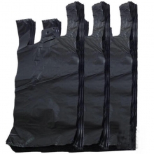 国产 塑料袋/垃圾袋/手提袋/背心袋 60*80cm（黑色）加厚型 50个/包