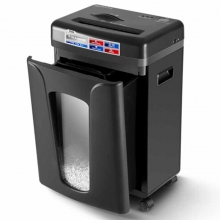 齐心（Comix）S3506 德国5级保密碎纸机 6张续航10min多功能文件粉碎机22L（碎纸/光盘/卡）