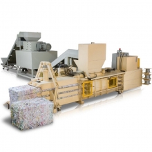 科密（COMET）HDB-150SS 大型工业级机械碎纸机 大功率全自动碎纸/打包一体机 24小时不停歇（可按需求定制）