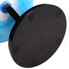 得力（deli）3034 旋转教学地球仪 塑料底座 带刻度 彩色 Ф25cm