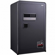 得力（deli）4060 电子密码保管箱办公保险柜保险箱 高80cm 深灰色