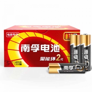 南孚（NANFU）LR06 5号碱性电池 1.5V  40粒装