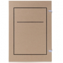 永硕（UOSO）A4-5cm 国产无酸牛皮纸文书档案盒 纸质档案盒 50个装