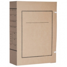 永硕（UOSO）A4-6cm 国产无酸牛皮纸文书档案盒 纸质档案盒 50个装