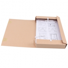 永硕（UOSO）6CM 国产无酸牛皮纸科技档案盒 A4纸质档案盒 20个装
