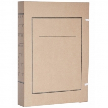 永硕（UOSO）A4-3cm 国产无酸牛皮纸文书档案盒 纸质档案盒 50个装