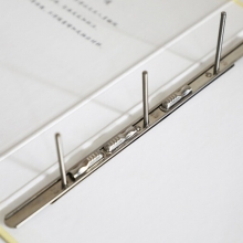 永硕（UOSO）2.5cm 纸质干部人事档案盒 A4新标准人事档案夹 纸质人事档案盒（三柱蛇簧夹）10个装