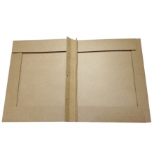 永硕（UOSO）1CM  通用卷皮档案盒 档案卷皮 档案夹 档案封面 档案封皮 A4档案装订夹 50个装