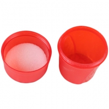 雅齐利（YAQILI）8146 公章盒 财务章盒 印鉴盒 可存放公章盒合同章 直径4cm*高6.5cm