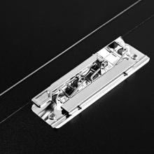 富得快（Fudek）F203 强力票据夹/发票夹/单据夹 黑色