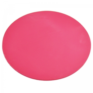 雪奥（XUEAO）0524 圆形高级印章垫 红色 直径160mm 厚度3mm