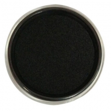 雅齐利（YAQILI）1068 透明圆形快干印台/印泥 68mm 黑色