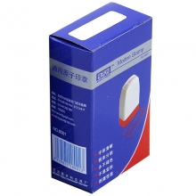 雅齐利（yaqili）8001 办公通用原子印章 30*10mm 带框红字（银行收讫）