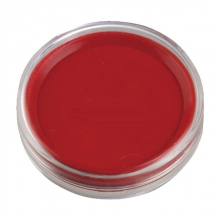 雪奥（XUEAO）0533 透明圆形原子印台  Φ63mm 红色