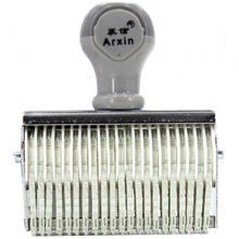 亚信（Arxin）NO.232 小21位转轮号码印数字章 可调日期符号组合号码印打码机