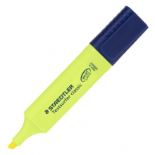 施德楼（STAEDTLER）364-1 隐形喷墨荧光笔彩色重点标记笔 1-5mm 黄色