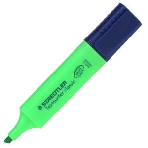 施德楼（STAEDTLER）364-5 隐形喷墨荧光笔彩色重点标记笔 1-5mm 绿色