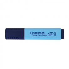 施德楼（STAEDTLER）364-3 隐形喷墨荧光笔彩色重点标记笔 1-5mm 蓝色