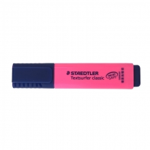 施德楼（STAEDTLER）364-23 隐形喷墨荧光笔彩色重点标记笔 1-5mm 玫红色