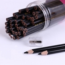 中华（GHUNG HWA）536 五星特种铅笔/彩色铅笔/玻璃笔/石材笔 黑色 50支装
