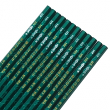 中华（GHUNG HWA）101 4H 木制绘图铅笔/素描美术书写铅笔 12支/盒