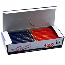 中华（GHUNG HWA）120 HB 红蓝双头铅笔/双色铅芯/彩色铅笔/特种铅笔 50支装