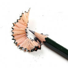 三菱（Uni）9800 9B高级绘图铅笔/素描铅笔/美术绘图木头铅笔 12支装