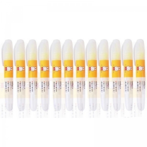 晨光（M&G）MF-5301 米菲香味荧光笔/重点标记笔 12支装 黄色