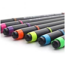 三菱（UNI）PUS-101T 双头荧光笔/标记笔/彩色绘画记号笔 粉红色