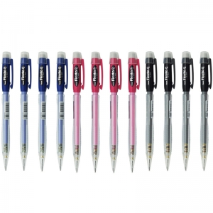 派通（Pentel）AX107 多彩自动铅笔/Fiesta活动铅笔 0.7mm 混色 12支装