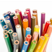 辉柏嘉（Faber-castell）114462 水溶性彩色铅笔/水溶彩铅/填色彩笔绘画笔 12色纸盒装