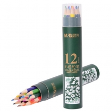 晨光（M&G）AWP34309 彩色铅笔/木质彩铅绘画彩色铅笔 PP筒装 12色