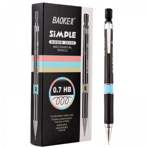 宝克（BAOKE）ZD105 自动铅笔/按动式活动铅笔 0.7mm HB 12支/盒