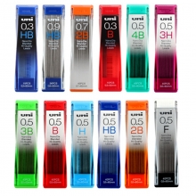 三菱（UNI）202ND 纳米自动铅芯不易断HB活动铅笔芯 0.5mm HB 40支/片