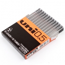 三菱（UNI）UL-1405 自动铅笔芯/铅芯 2B 0.5mm 12根*12片/盒